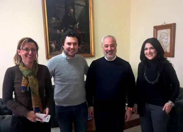 Cosenza, lo chef Ferraro in visita alla Provincia
