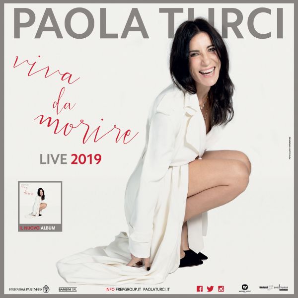Eventi: Paola Turci in concerto a Reggio Calabria il 30 Novembre