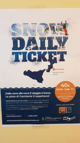 Turismo: Agevolazioni per gli imbarcaderi dello Stretto che si recheranno a Gambarie