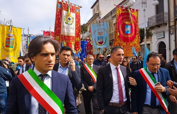 Città Metropolitana, Falcomatà alla manifestazione di Locri