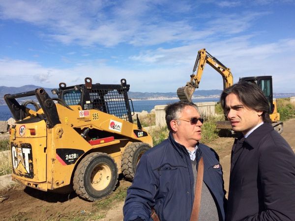 Comune di Reggio Calabria, ripartiti i lavori del Parco Lineare Sud