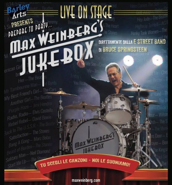 Domani Max Weinberg apre il Reggio Live Fest 2019