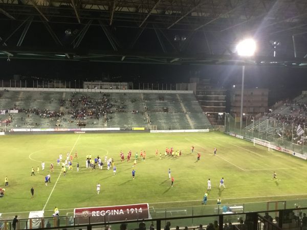 REGGINA - BISCEGLIE 1-0: Sandomenico regala la vittoria agli amaranto