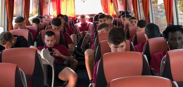 Reggina 1914, partenza per il ritiro