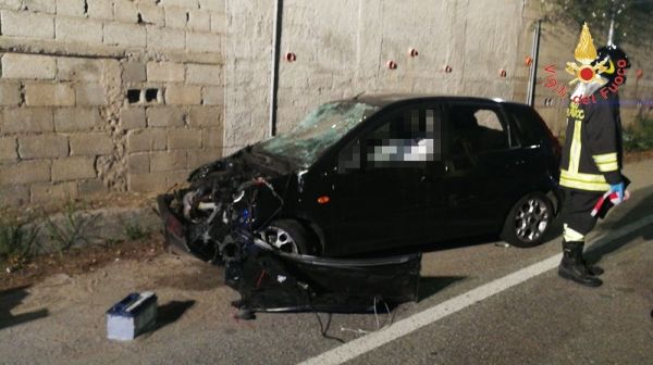 Vigili del Fuoco Catanzaro, grave incidente stradale