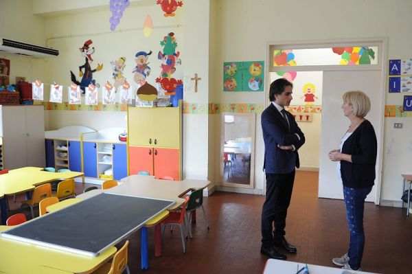 Comune di Reggio Calabria, Falcomatà visita la scuola Genoese