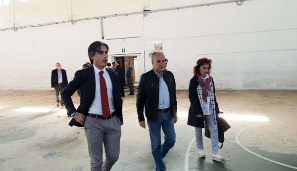 Comune di Reggio Calabria, iniziati lavori della palestra di Archi