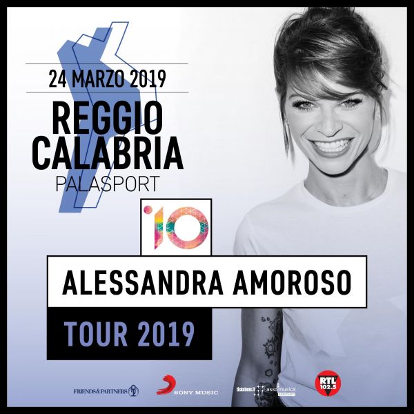 Grande attesa per il concerto di Alessandra Amoroso a Reggio Calabria
