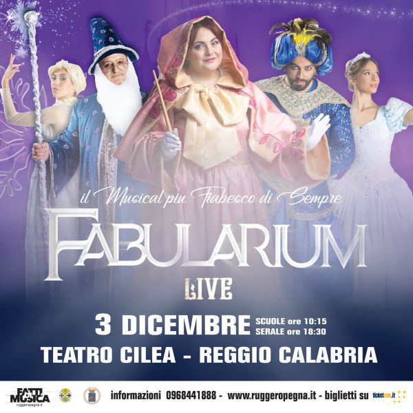Il musical “Fabularum Live” al Teatro Cilea