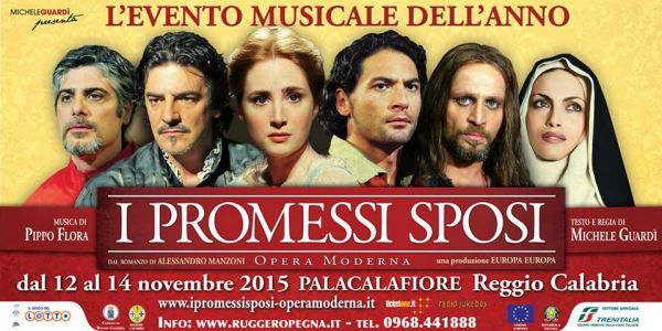 Musical: A Reggio Calabria in arrivo “I Promessi Sposi"