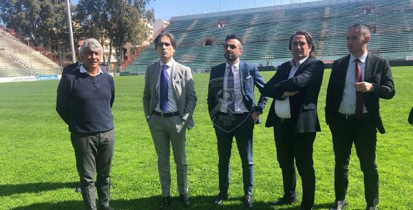 Reggina 1914, ricevuta la visita di Abodi