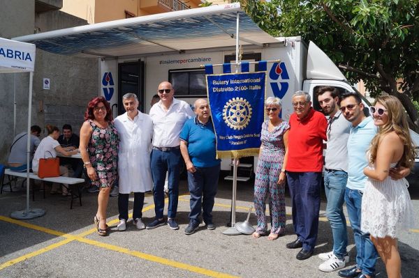 Rotary Club Reggio Sud, “Giornata Rotariana per la donazione del Sangue”