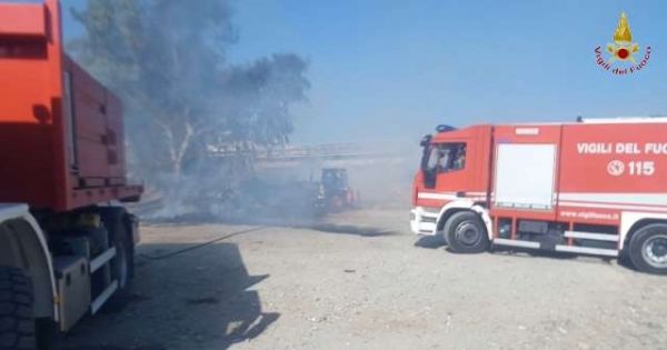Vigili del Fuoco Catanzaro, la situazione degli incendi